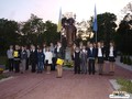 Spotkanie przy pomniku Jana Pawła II w Woli Ocieckiej [01.05.11]